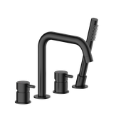 MOZA BLACK bateria wannowa 4-otworowa