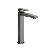 LOGON GUN METAL GREY bateria umywalkowa nablatowa